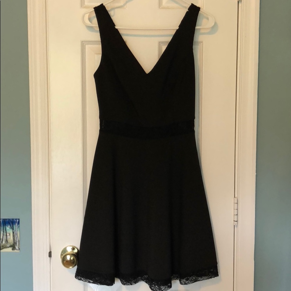 Lace Trimmed Guess Party Dress